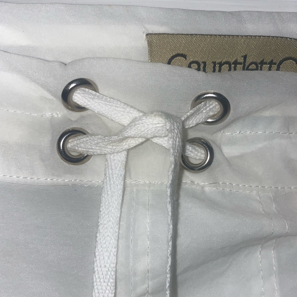 *NWT* Gauntlett Cheng sheer white shorts — unisex! - Picture 2 of 8